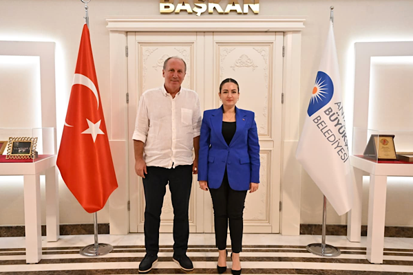 İnce, Özdemir’i ziyaret etti