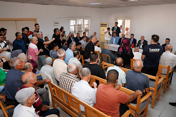 Vali Köşger, Başak Mahallesi’ni ziyaret etti