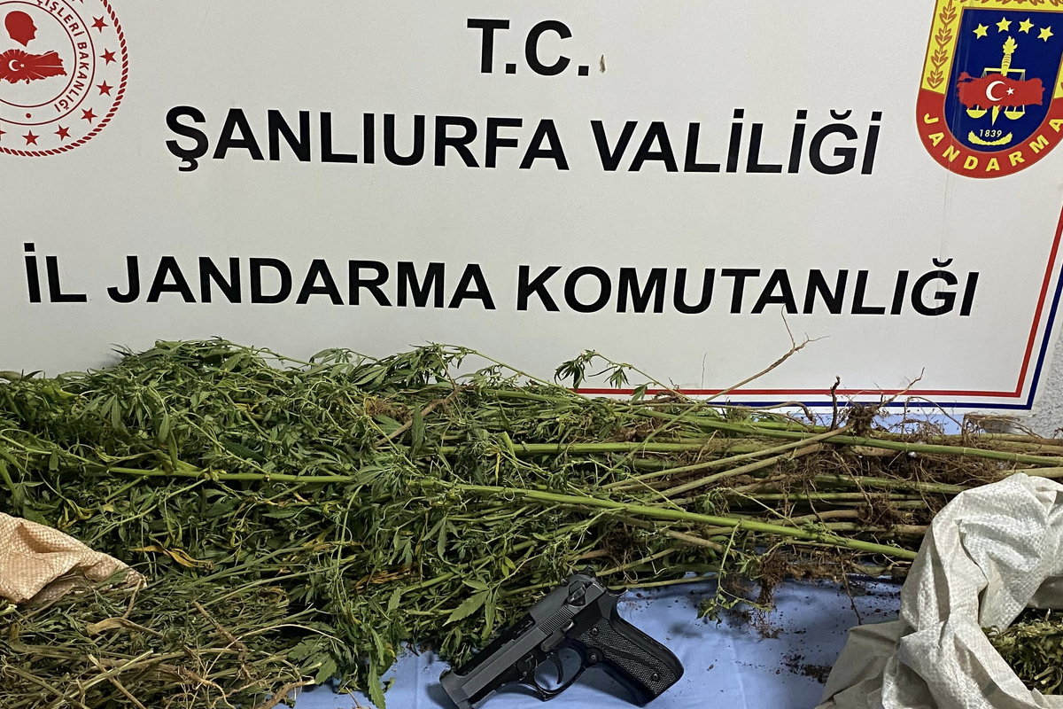 Şanlıurfa’da uyuşturucu  operasyonu