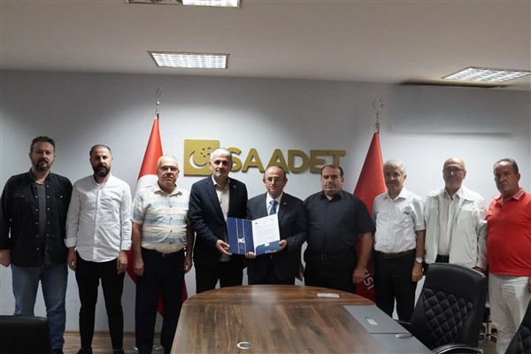 Millet Partisi’nden Saadet Partisi Bursa İl Başkanlığı’na ziyaret