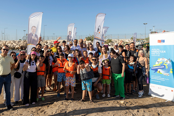 Mersin’de Avrupa Hareketlilik Haftası etkinlikleri devam ediyor