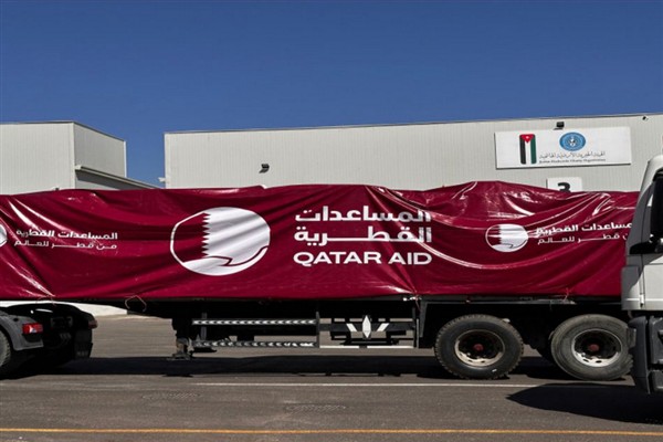 Katar ve Ürdün, Suriye’ye insani yardım gönderdi