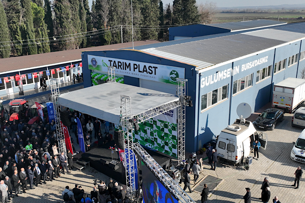 Bursa’nın Damla Sulama Boru Tesisi ödül aldı