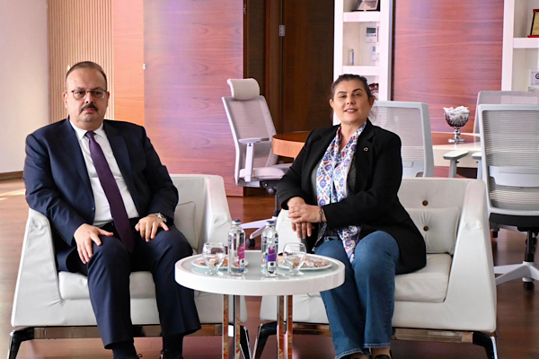 Vali Canbolat’tan Başkan Çerçioğlu’na  ziyaret