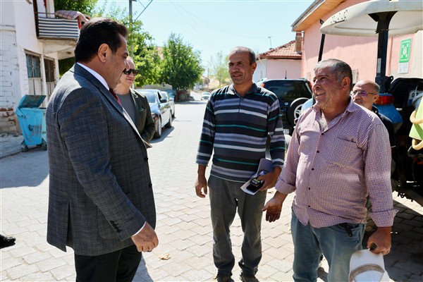 Başkan Ertemur, mahalle ziyaretlerini sürdürüyor