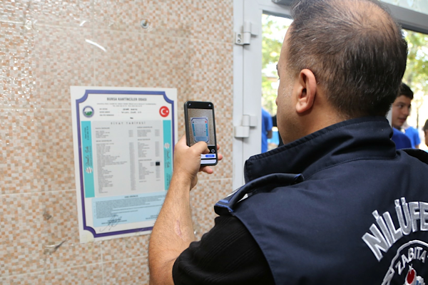 Nilüfer’de kantin ve kırtasiyelere denetim