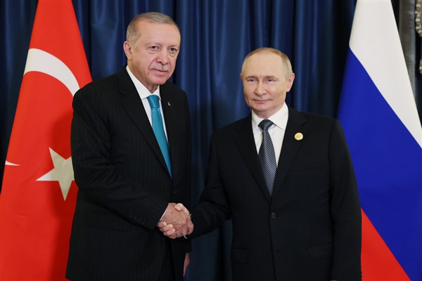 Cumhurbaşkanı Erdoğan, Rusya Devlet Başkanı Putin ile bir araya geldi