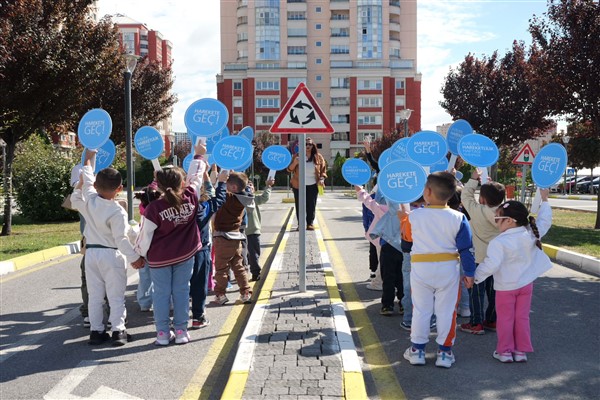 Eryaman Trafik Eğitim Parkı’nda Trafik Eğitimi Ve Oyunu gerçekleştirildi