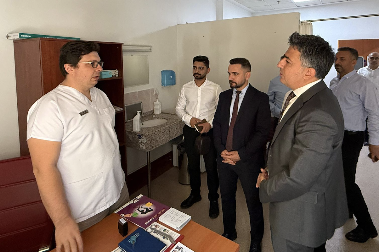 Kozluk Devlet Hastanesi’nde inceleme