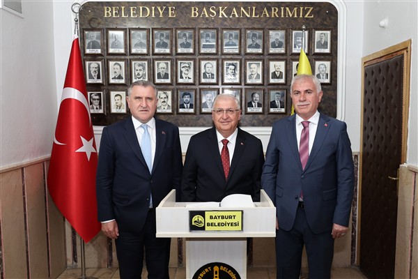 Bakan Güler ve Bakan Bak’tan Başkan Memiş’e ziyaret