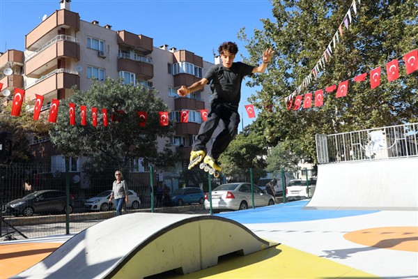 Mudanya’nın ilk kaykay parkı hizmete açıldı
