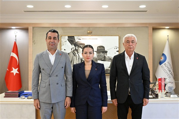 Başkan Vekili Özdemir, Merkezefendi ve Tuzlukçu belediye başkanlarını kabul etti