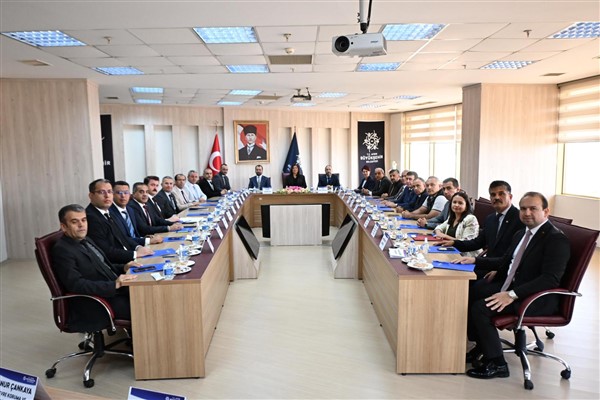 İl müdürleri, Başkan Çerçioğlu’nu ziyaret etti