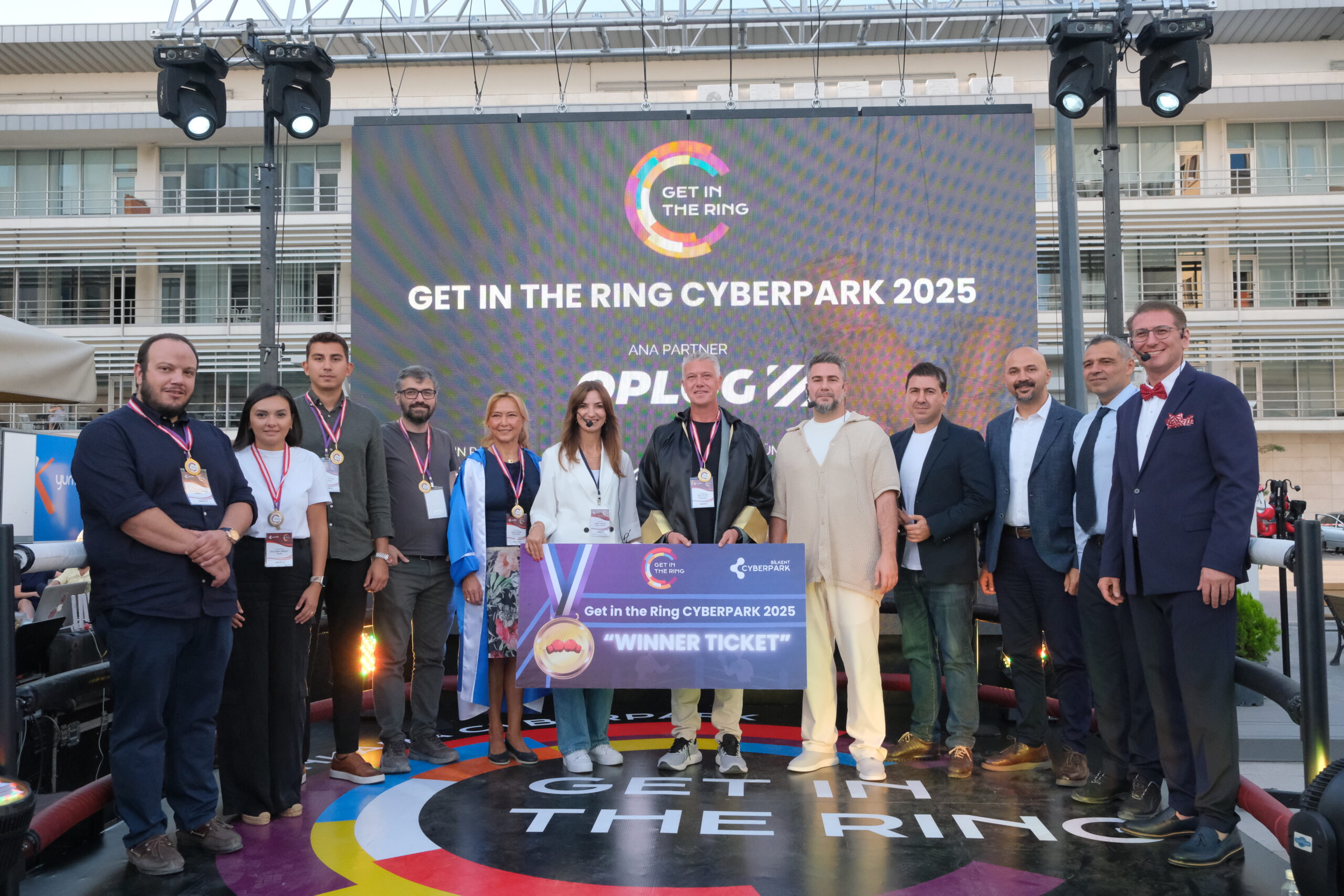 Get in the Ring 2025, Bilkent CYBERPARK’ta Girişimcilik Dünyasını Buluşturdu