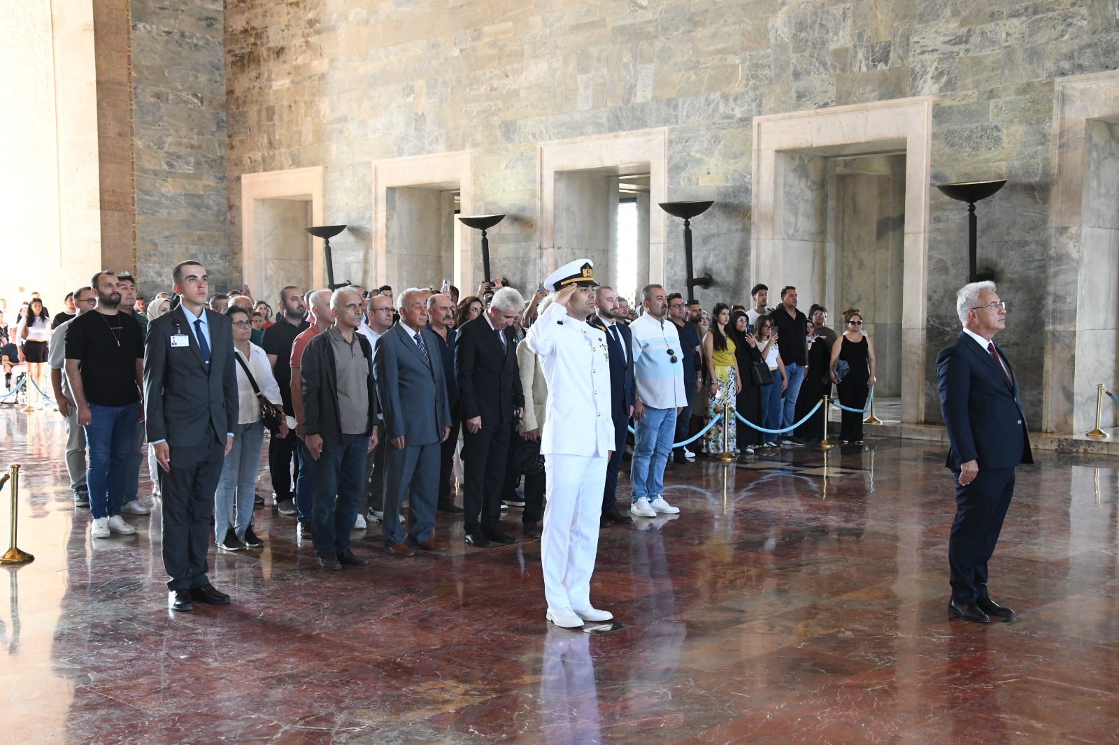 Cumhuriyetçi Mühendislerden Anıtkabir’de Anlamlı Ziyaret