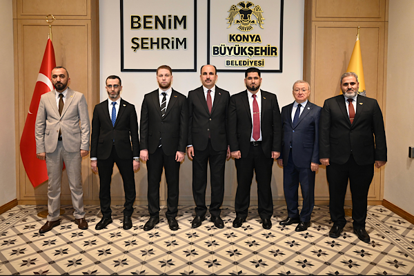 Suriyeli heyetten Başkan Altay’a ziyaret