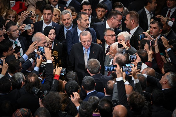 Cumhurbaşkanı Erdoğan, TBMM yeni yasama yılı resepsiyonuna katıldı