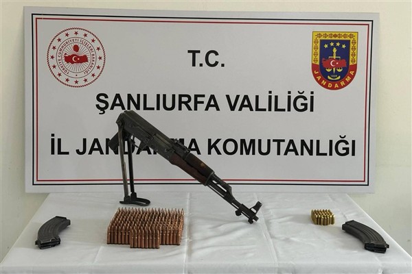 Şanlıurfa’da ruhsatsız silah operasyonu