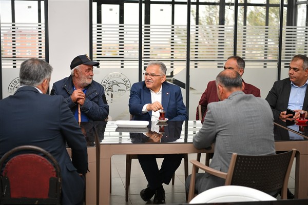 Başkan Büyükkılıç, kırsal mahallelerdeki yatırımları inceledi