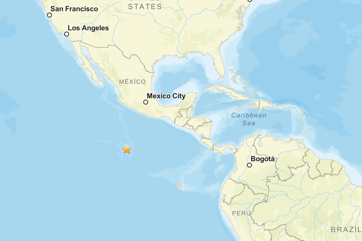Kuzey Doğu Pasifik’te deprem