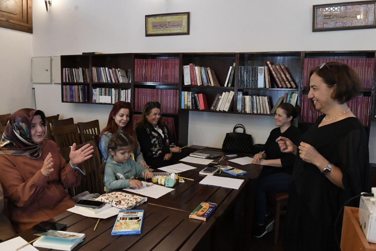 Osmangazi’de veliler kitap atölyesinde buluştu