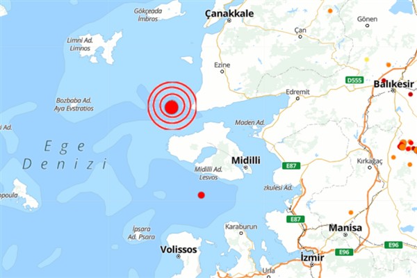 Ege Denizi’nde deprem