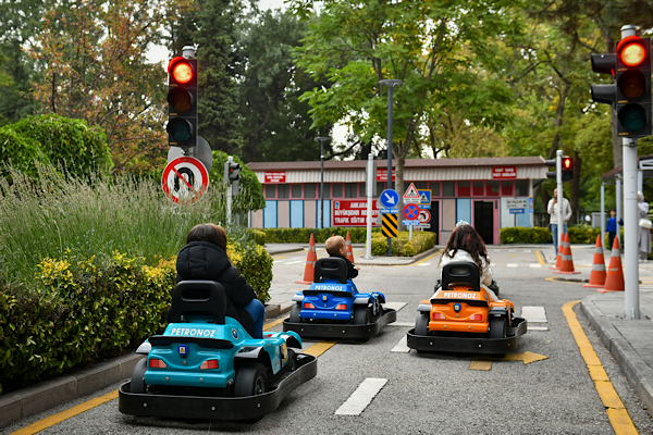 Ankara’da çocuklara trafik eğitimi