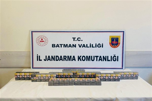 Batman’da kaçak tütün ve sigara operasyon
