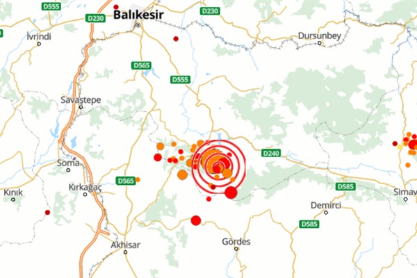 Balıkesir Sındırgı’da artçı depremler sürüyor