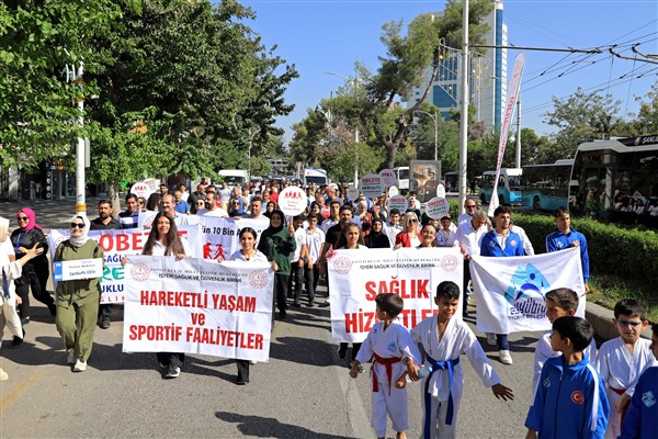 Şanlıurfa’da Dünya Yürüyüş Günü etkinliği