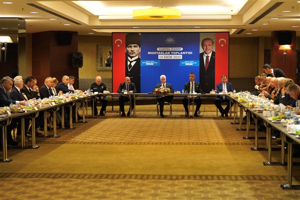 Başkan Yüksel, Muhtarlar Toplantısına katıldı