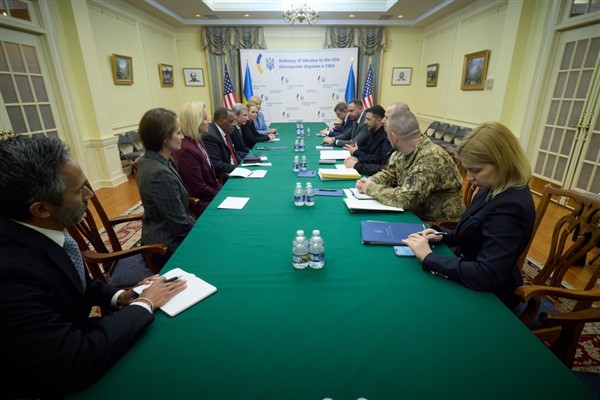 Zelenski, Lockheed Martin temsilcileriyle buluştu