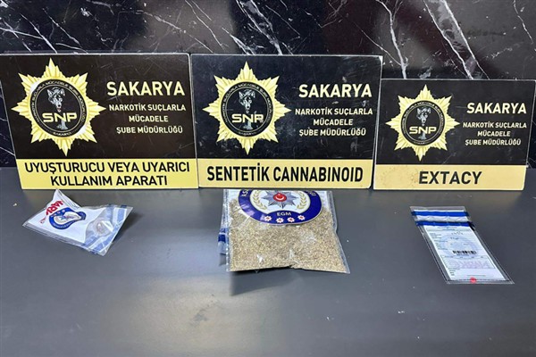 Sakarya’da uyuşturucu operasyonu