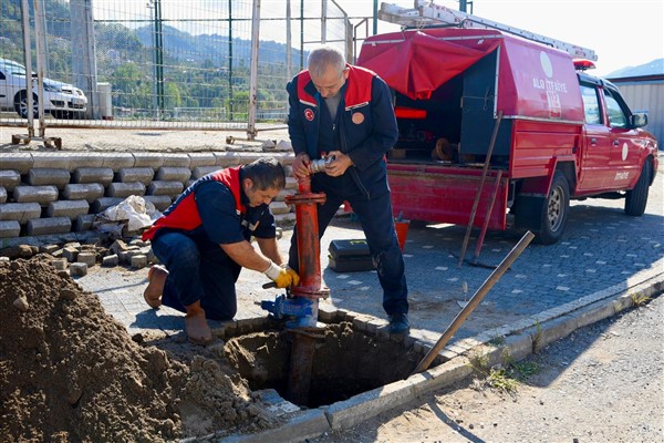 Giresun Belediyesi, yangın güvenliği için çalışmalarını sürdürüyor