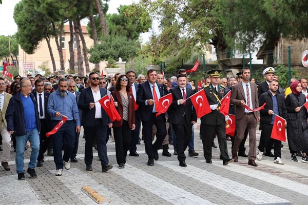 Gökçeada’da Cumhuriyet’in 102. yılı kutlandı