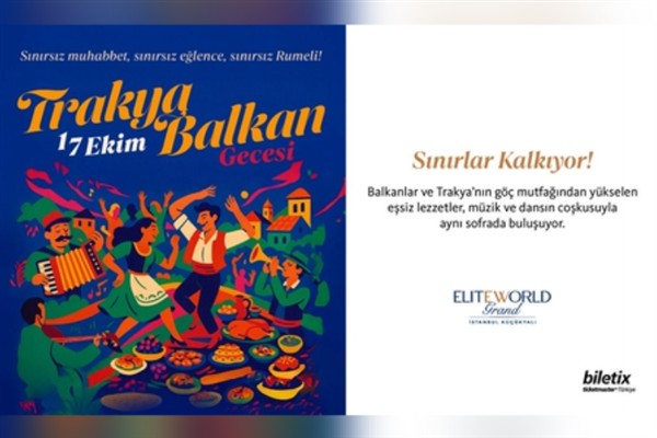 İstanbul’da “Trakya Balkan Gecesi” rüzgarı