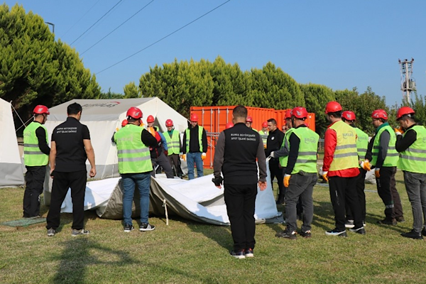 BURULAŞ’tan personeline afet hazırlık eğitimi