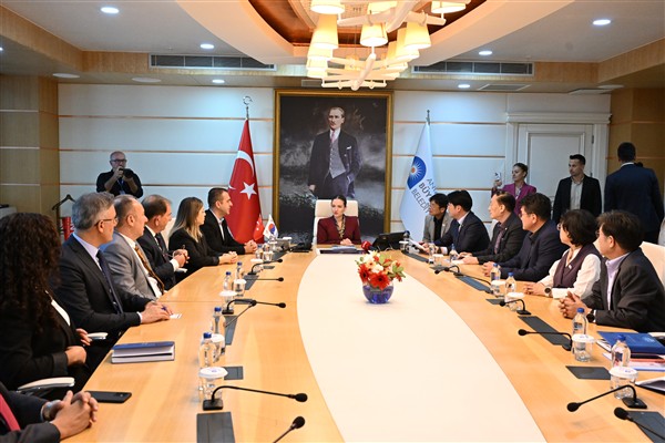 Güney Kore Heyeti’nden Antalya Büyükşehir Belediyesi’ne ziyaret