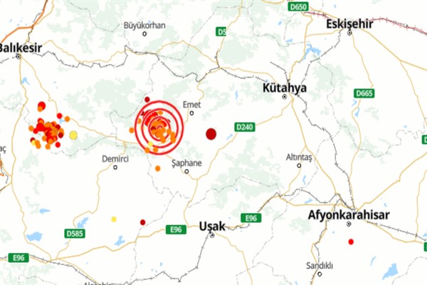 Kütahya’da 4.2 büyüklüğünde deprem