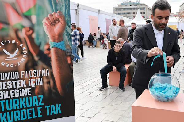 Bağcılar Kitap Fuarı’nda Filistin’e destek