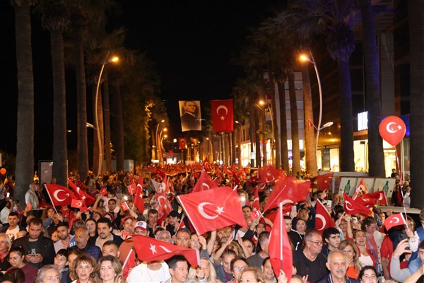 Marmaris’te Cumhuriyet Bayramı kutlaması