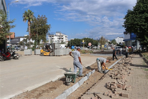 Gazipaşa Belediyesi’nden üstyapı çalışmaları