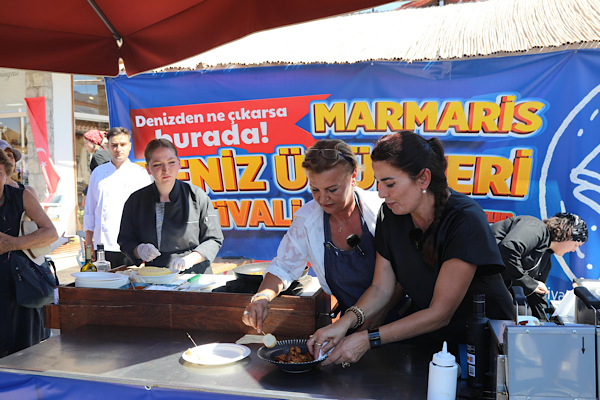 Marmaris’te Deniz Ürünleri Festivali başladı