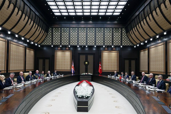 Cumhurbaşkanı Erdoğan, Starmer ile heyetler arası görüşme gerçekleştirdi