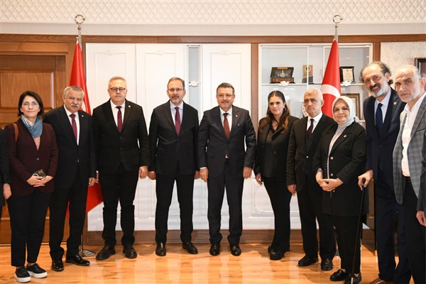 TBMM heyetinden Trabzon Büyükşehir Belediyesi’ne ziyaret