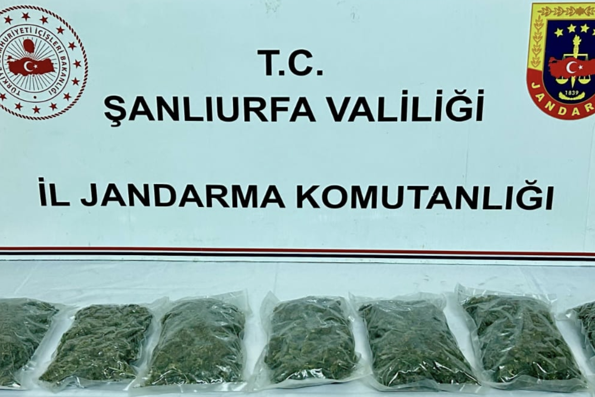 Siverek’te narkotik operasyonu