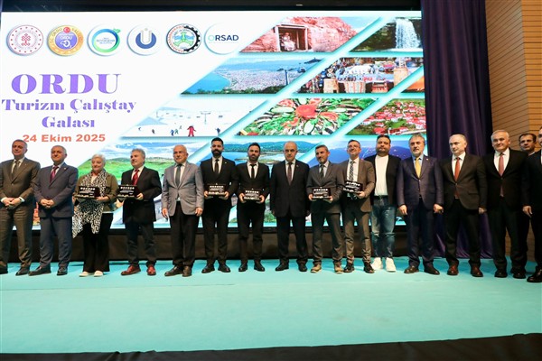 Ordu Turizm Çalıştayı’nın galası yapıldı