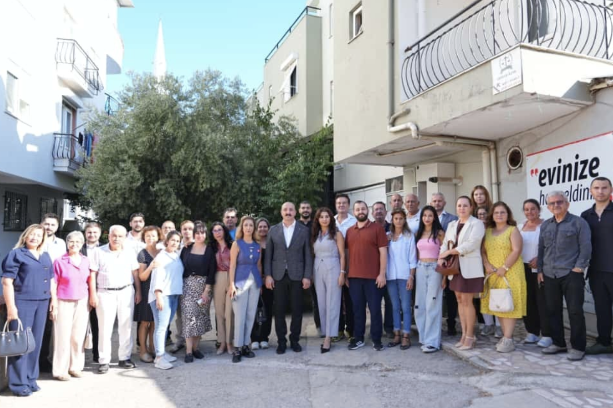 Kotan’dan Konyaaltı CHP ilçe örgütüne ziyaret