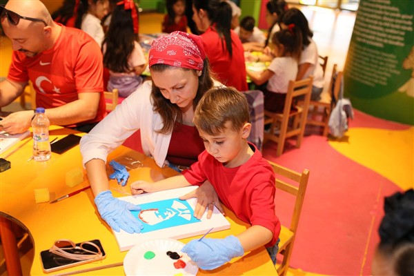 Kepez Belediyesi’nden Cumhuriyet Bayramı’na özel atölye