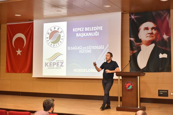 Kepez’den iş güvenliği eğitimi